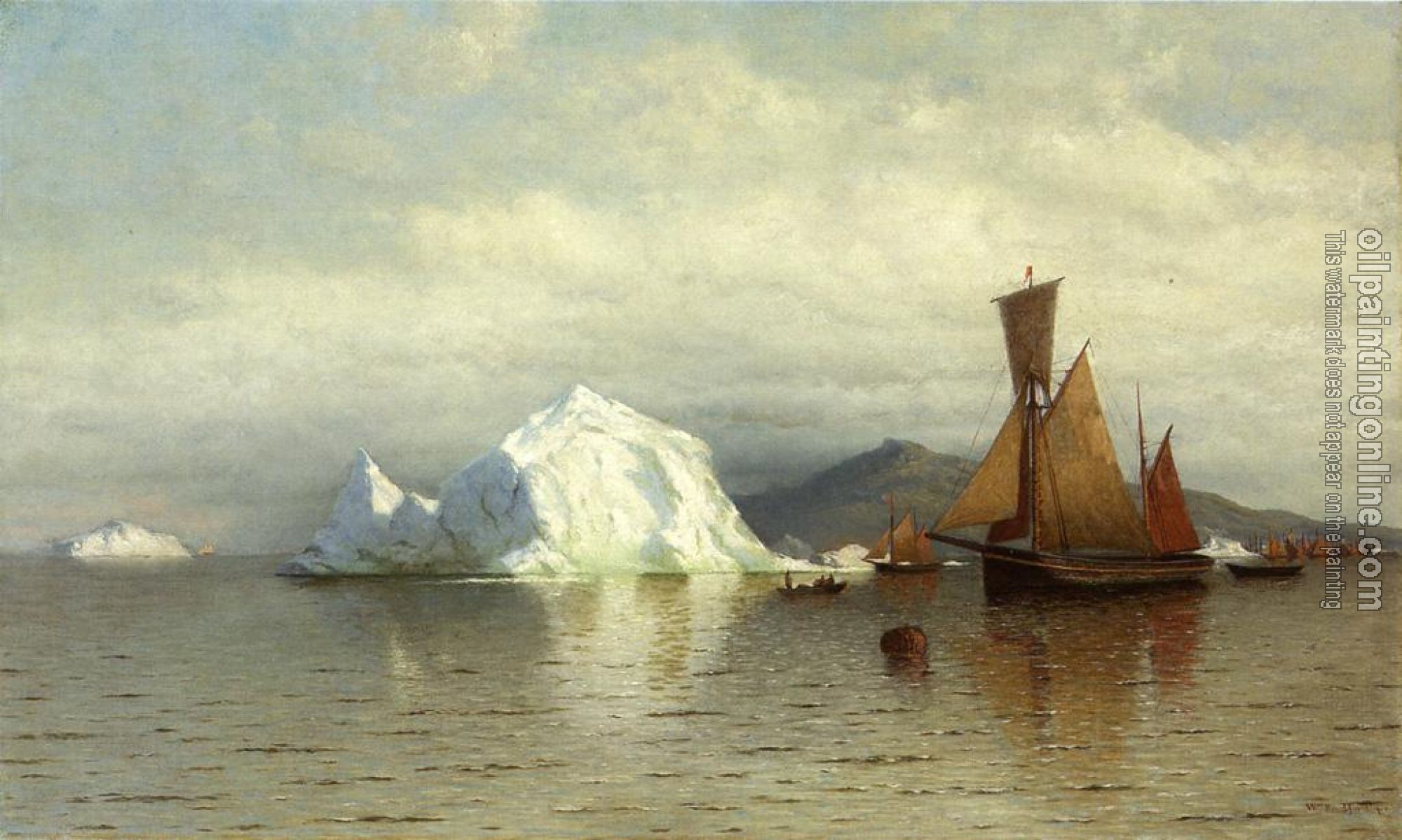 William Bradford - Labrador Fishing Boats near Cape Charles